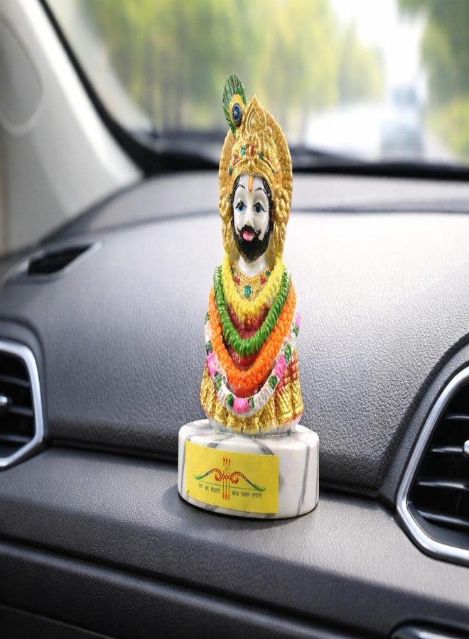 MASIPICKS™ Khatu Shyam Ji Idol Statue Showpiece for Home and Pooja Decoration | Murti for Car Dashboard and Office | Decorative Figurine - Image 5