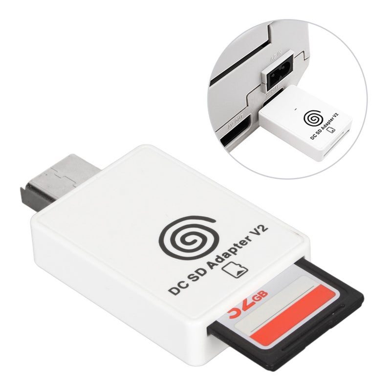 for DC Card Reader Storage Card Reader Adapter with CD for Sega Dreamcast Dreamshell V4.0 Game Machine Accessories - Image 2