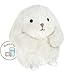 SUZZIPAD Bunny Stuffed Animal Microwavable Heating pad for Anxiety Relief Rabbit Plush for Bedtime Cuddle Companion Warmer plushies Stress Relief Packages for Women Girls Unscented 8inch 13 lbs - Image 3