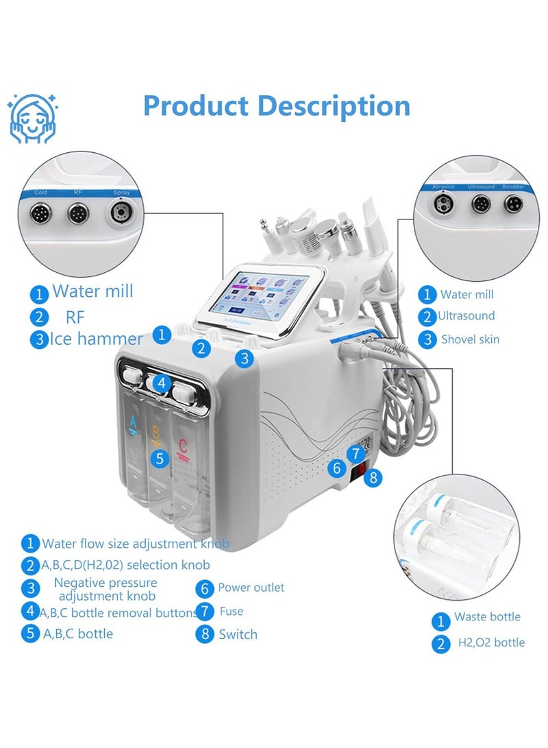 ميشيدا جهاز العناية بالبشرة بالهيدروجين والأكسجين 6 في 1 - Image 4