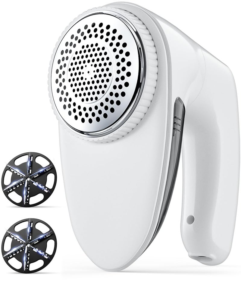 Bymore Bymore Fabric Shaver Sweater Shaver Pill Remove Fuzz Upgraded Efficient Lint Shaver Remover for Furniture Clothes Couch Cashmere65mm Mesh White