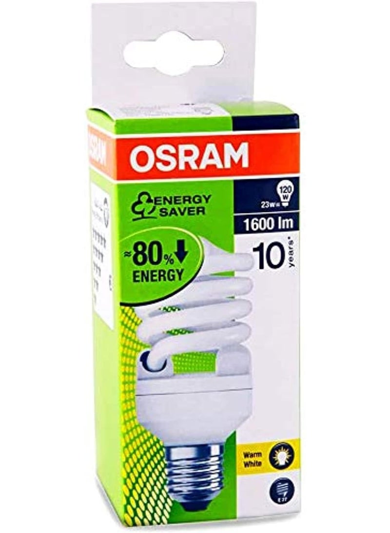 OSRAM 1600Lm Energy Saver Warm White Screw Type 23W 3 Pcs Pack - Image 1