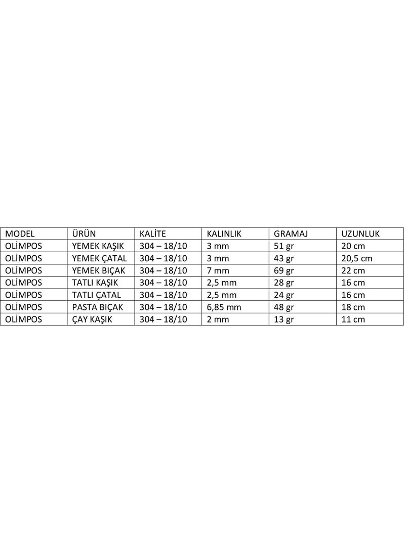 Olimpos Plain 6 Tablespoons - pzsku/Z39F1A56160DA818620E3Z/45/_/1730671606/50d6ecf3-d6c5-4cd1-bc74-75da522a1896