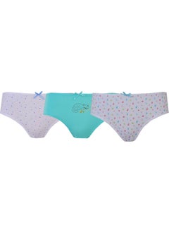 Hepsine Rakip Rivaling All 3-Piece Girl's Patterned Slip Panties Thin Elastic Cute Comfortable  - Image 2