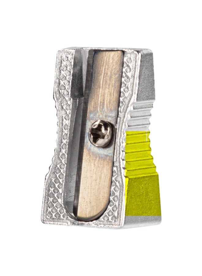 ديلي براية أقلام 24 قطعة فتحة واحدة جسم معدني سن ناعم لأقلام الرصاص - Image 4