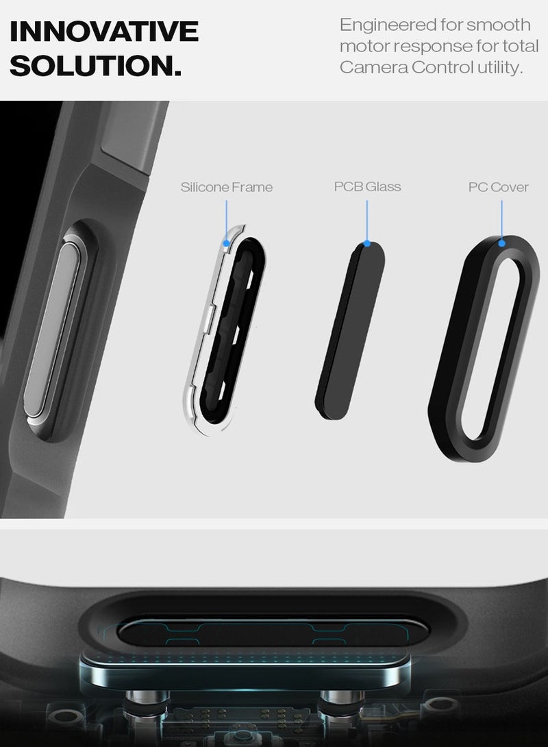 Spigen Tough Armor T (Ai) MagFit AI iPhone 16 Pro MAX Case Cover [Camera Control Button] MagSafe with Kickstand - Frost Black - Image 5