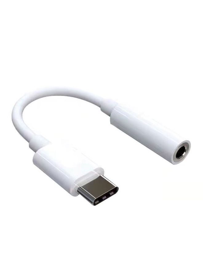 Generic Suitable For TYPE-C Mobile Phone Max Earphone Adapter Audio Cable Adapter Type-c To 3.5MM Digital Audio-Color:Ip Interface Bluetooth Version (blue Film And White Line)-Length:0.1  - Image 5