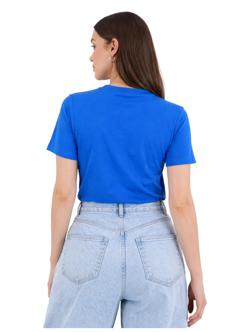 Polo Play Girls Graphic T-shirt -ROYAL BLUE