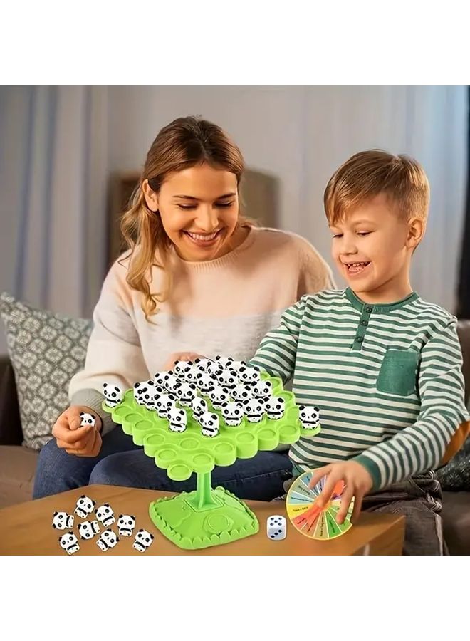 لوحة لعبة معركة الباندا المتوازنة لعبة أطفال ممتعة هدية لعيد الهالوين وعيد الميلاد - Image 4