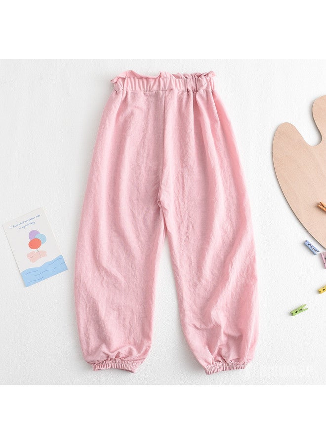 Bumblebee Kids Pants, Boys & Girls Sport Pants, Casual Loose Home Pants, Breathable Sweat-absorbing Harem Pants - Image 3