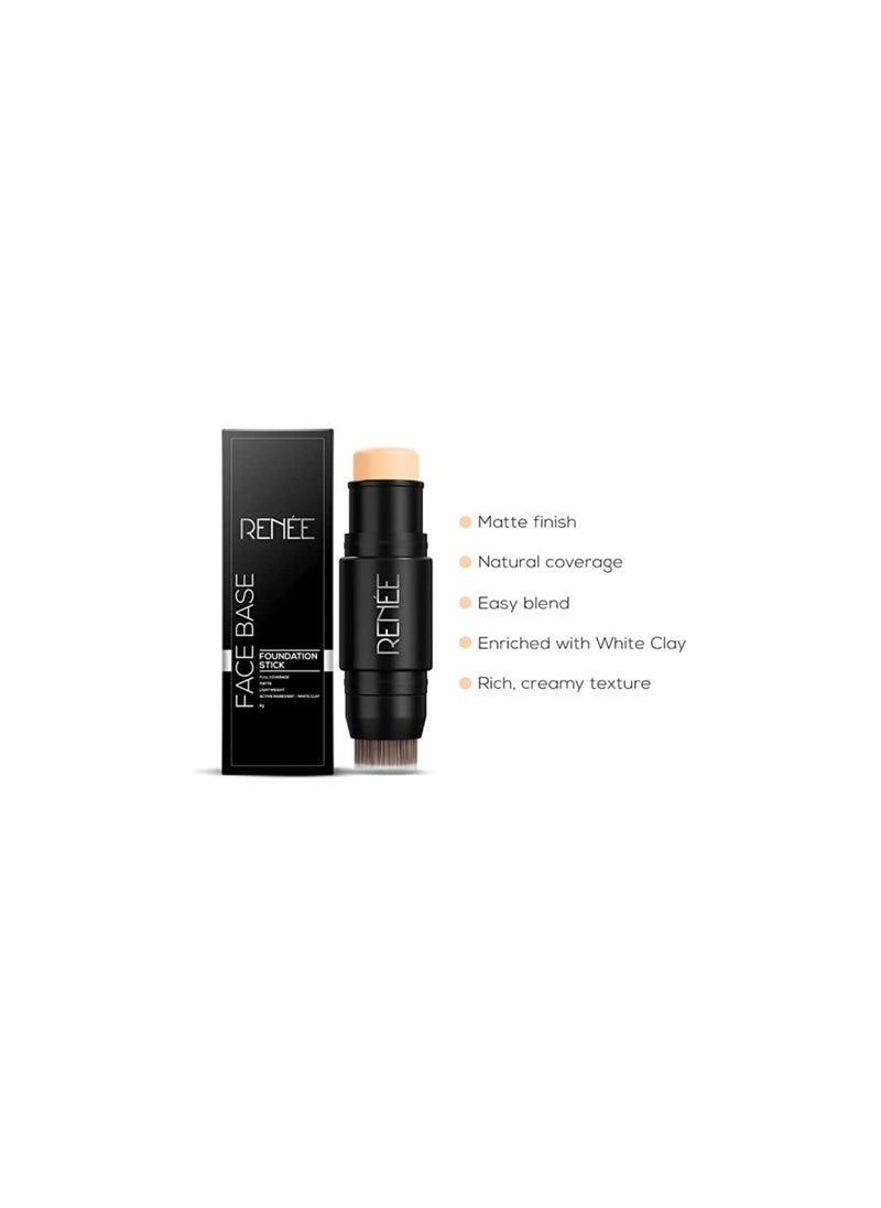 Renee - Renee Face Base Foundation Stick with Applicator - Image 1