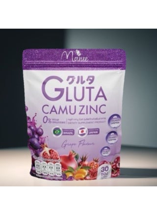 MANEES Manee Gluta Amu Zinc – Glutathione, Amino & Zinc Complex for Radiant Skin | Best Price Kuwait