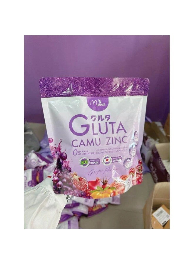 MANEES ماني جلوتا أمو زنك – مركب الجلوتاثيون والأحماض الأمينية والزنك لبشرة متألقة - Image 3