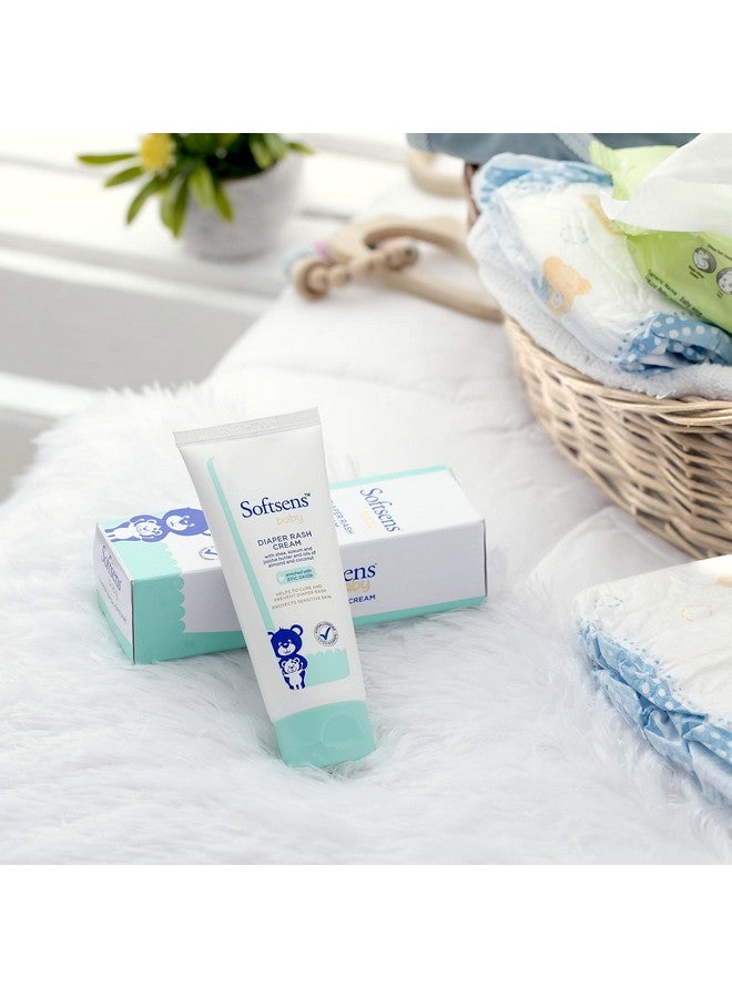 Softsens Baby Natural Diaper Rash | Nappy Cream, Enriched With Aloe Vera Juice And Shea Butter 50 G (Pack Of 4) - Image 4