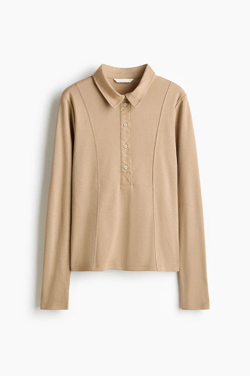 H&M Fitted polo shirt