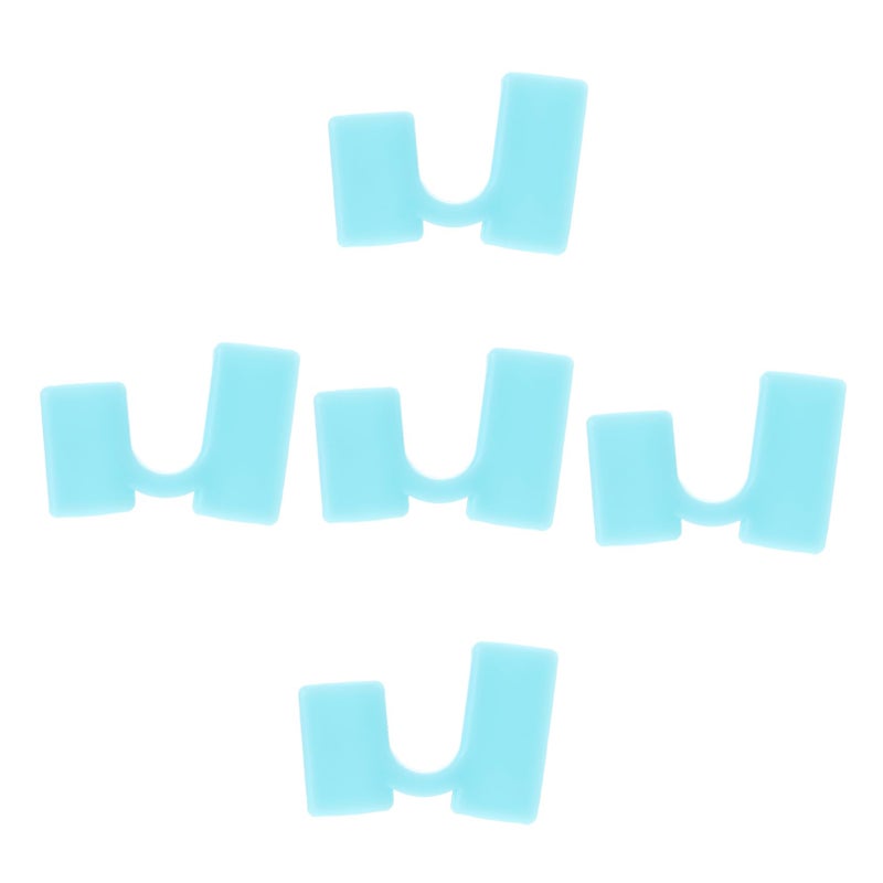 Sky Blue Training Chopstick Helpers For Kids Beginners 5 Pcs Learning Dining Tools - Image 2