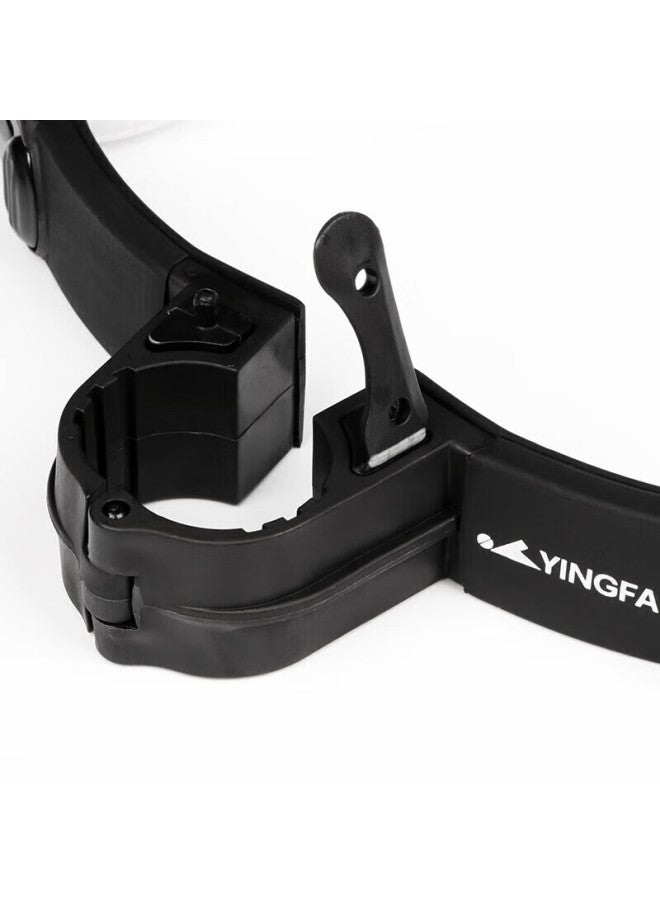 Yingfa Swimming Breath Tube, Professional Training Snorkeling Respirator, Pre-fixed Freestyle Full-wet Breathing Tube, Black - Image 5
