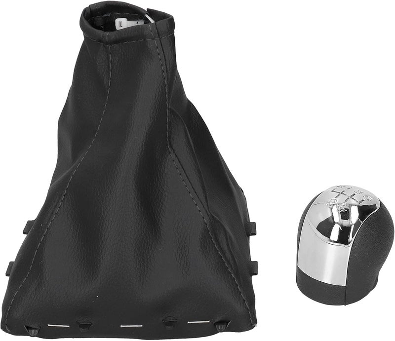 5 Speed Gear Shift Knob with Boot Cover, Compatible Replacement for Vectra C Vectra B 2002-2005, Ergonomic Design with Premium Artificial - Image 4