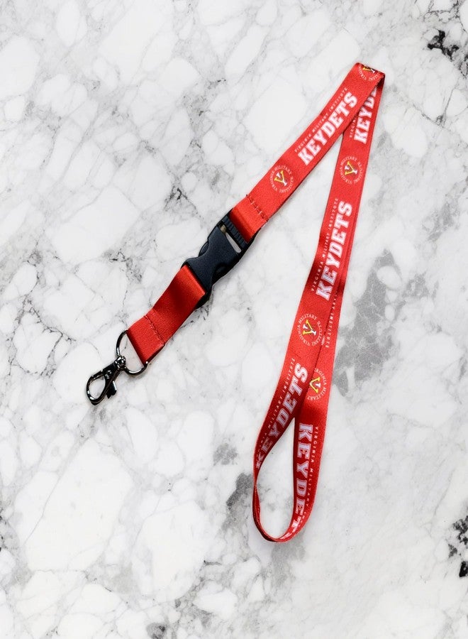 Desert Cactus Virginia Military Institute Lanyard VMI Keydets Car Keys ID Badge Holder Keychain Detachable Breakaway Snap Buckle (Red) - Image 4