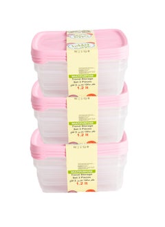 Set of 9-piece rectangular food containers 1.2 liters pink - pzsku/Z39F2F4CD04DD410AC96EZ/45/_/1722513581/3fd9664f-1f57-4556-af3a-12bb9bfe6318