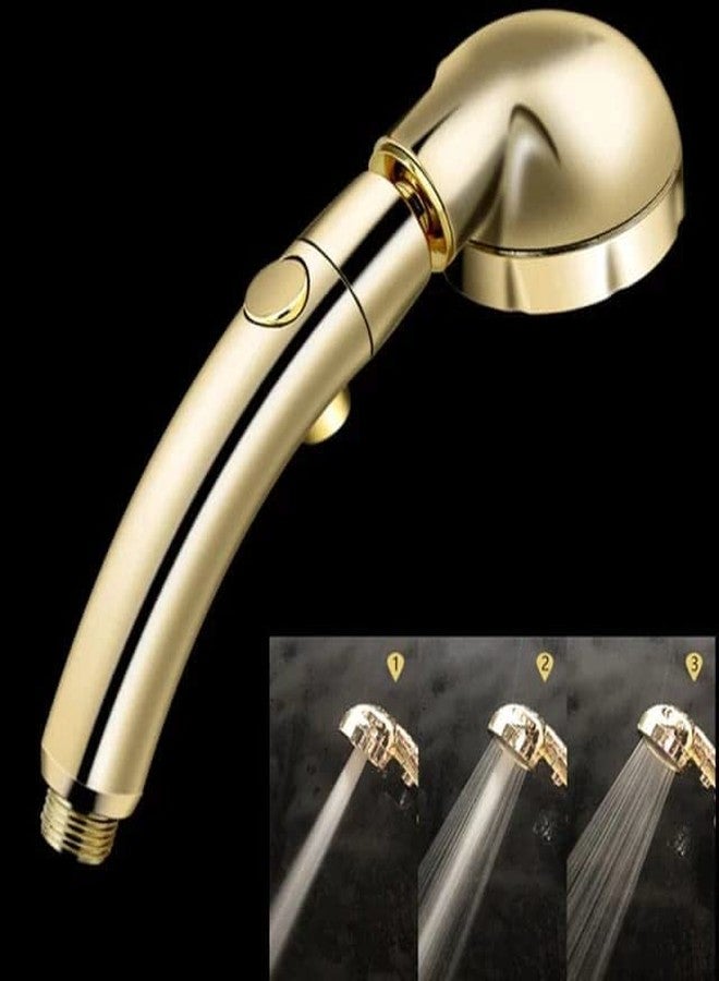 10X Abs Telephone Shower TS-8444 Gold With Tube Hook/Hand Held Shower/High Pressure /3 Function - Image 2