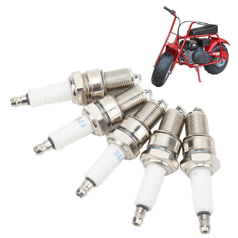 5PCs Spark Plug F7TC Replacement for Champion 196cc 6.5HP 3000 3500 4500 Power Equipment - Image 1