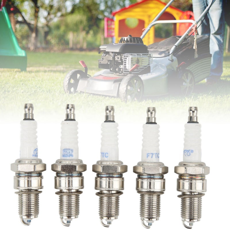 5PCs Spark Plug F7TC Replacement for Champion 196cc 6.5HP 3000 3500 4500 Power Equipment - Image 3