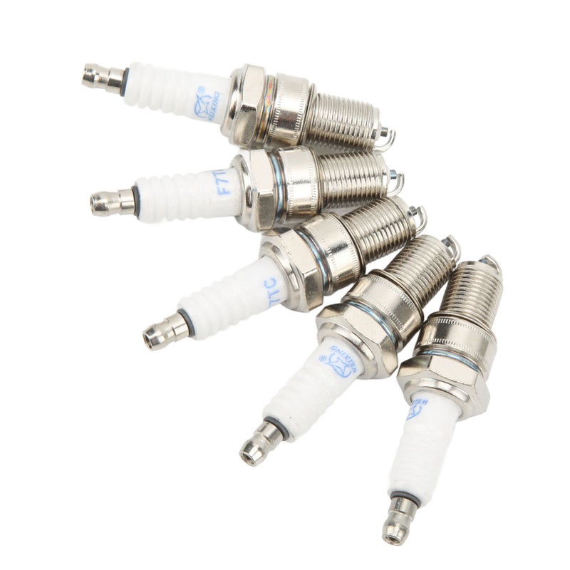 5PCs Spark Plug F7TC Replacement for Champion 196cc 6.5HP 3000 3500 4500 Power Equipment - Image 2