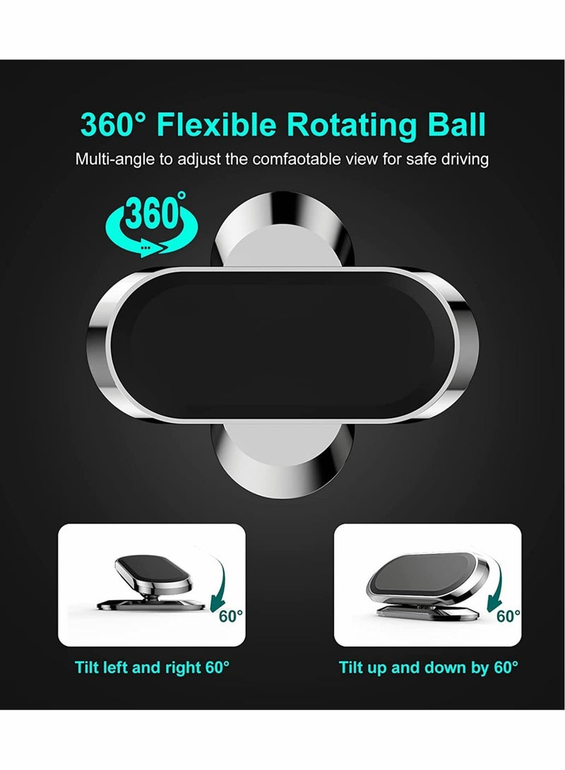 Excefore Magnetic Phone Car Mount, Cellphone Holder Stand 360 Adjustable - Image 3