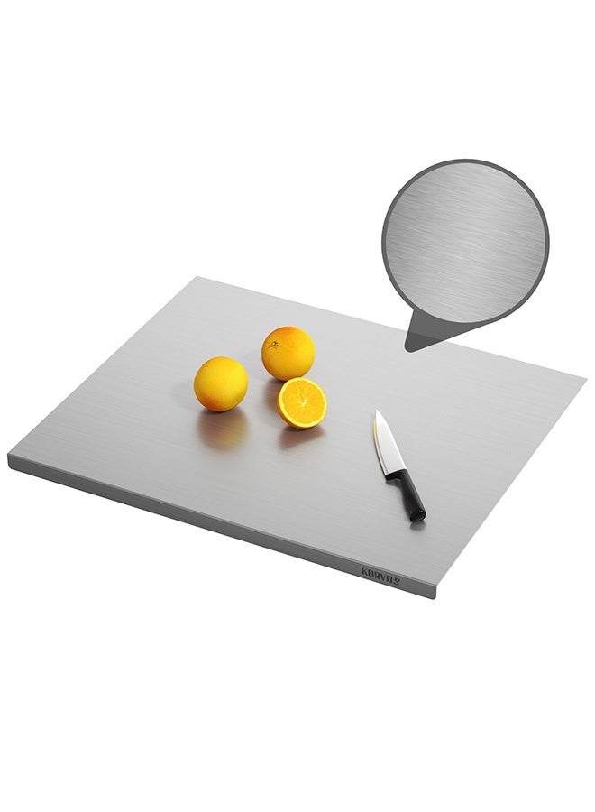كورفوس ألواح تقطيع KORVOS من الفولاذ المقاوم للصدأ 304 (مقاس كبير 60x50 سم) - Image 1
