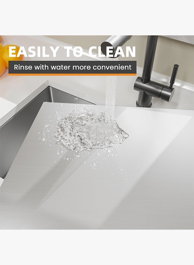 كورفوس ألواح تقطيع KORVOS من الفولاذ المقاوم للصدأ 304 (مقاس كبير 60x50 سم) - Image 4