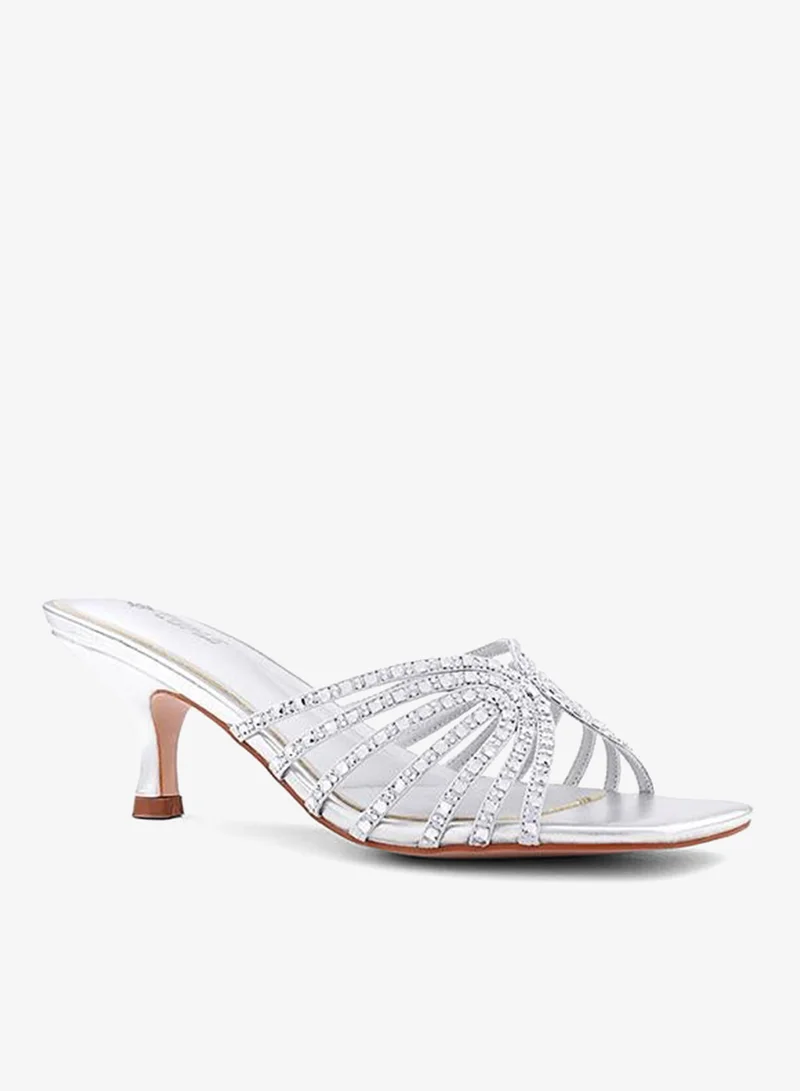 كابلي صنادل نسائية مسطحة منزلقة