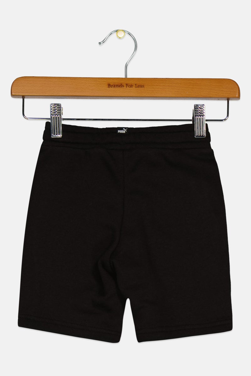 PUMA Kids Boy Sportswear Fit Running Short, Black  - Image 2
