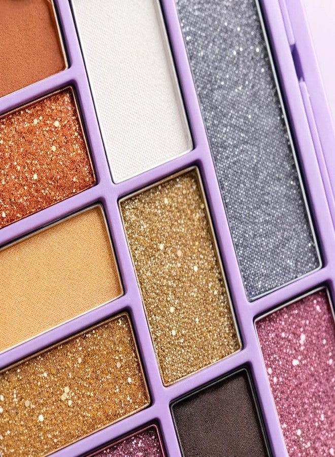 Teraabliss I Phone Style Mini Eyeshadow Palette - Model 17 i-Style Phone Inspired Design Soft & Skin Friendly Formula Long Lasting Shades (purple) - Image 5
