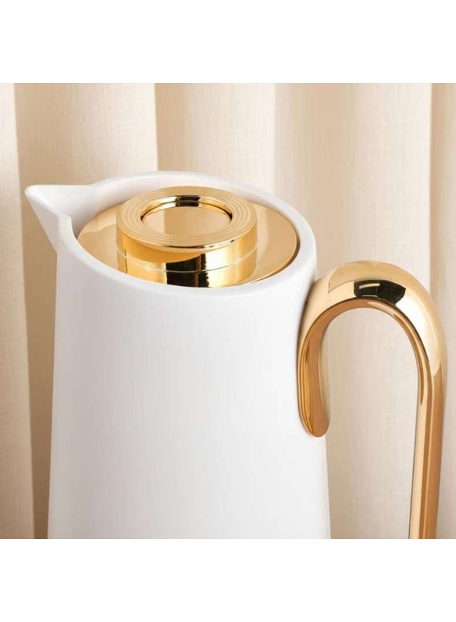 Pan Home Inaya Vacuum Flask 1L - White - Image 2