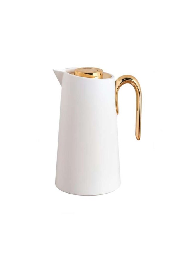 Pan Home Inaya Vacuum Flask 1L - White - Image 3