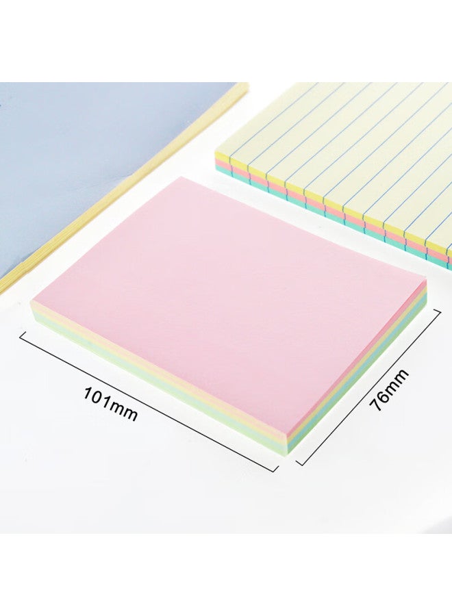 Stickn Magic Sticky Notes Memo Pads 76*101mm, Pastel 4 Colors, 100 Sheets/book, 31102 - Image 2