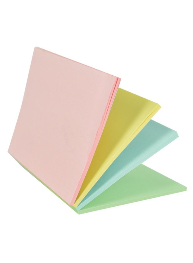 Stickn Magic Sticky Notes Memo Pads 76*101mm, Pastel 4 Colors, 100 Sheets/book, 31102 - Image 1