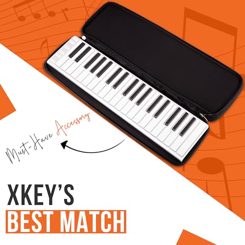 CME Official Solar Xkey Double-Layer Protection Carrying Case for Xkey 37 Air/USB/LE MIDI Keyboard Controller with Additional Pouch for Xkey 25 Air/USB, Slim, Lightweight, Foam Interior, Durable Polyester - Image 2