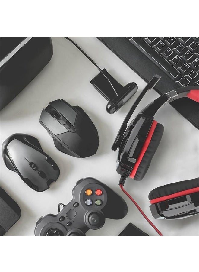 KOTION EACH G9000 Gaming Headset Headphone With Stereo Jack Black/Red - Image 3