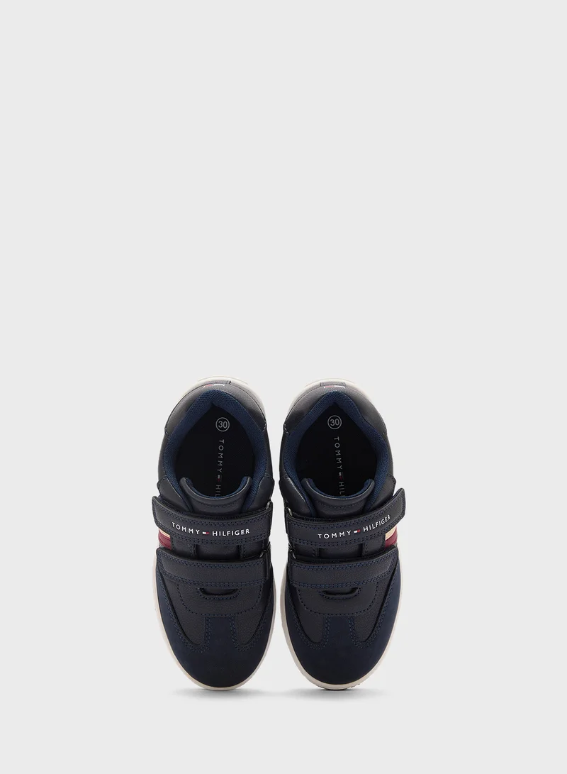 TOMMY HILFIGER Youth Low Top Velcro Sneakers