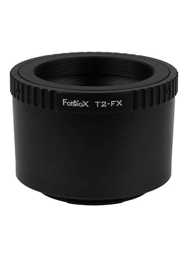 Fotodiox محول عدسة متوافق مع تركيب T (T/T-2) لتركيب عدسة SLR على كاميرات فوجي X-Mount - Image 1