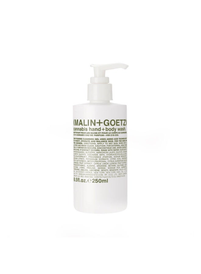 Malin + Goetz Cannabis Hand + Body Wash  250ML - Image 1