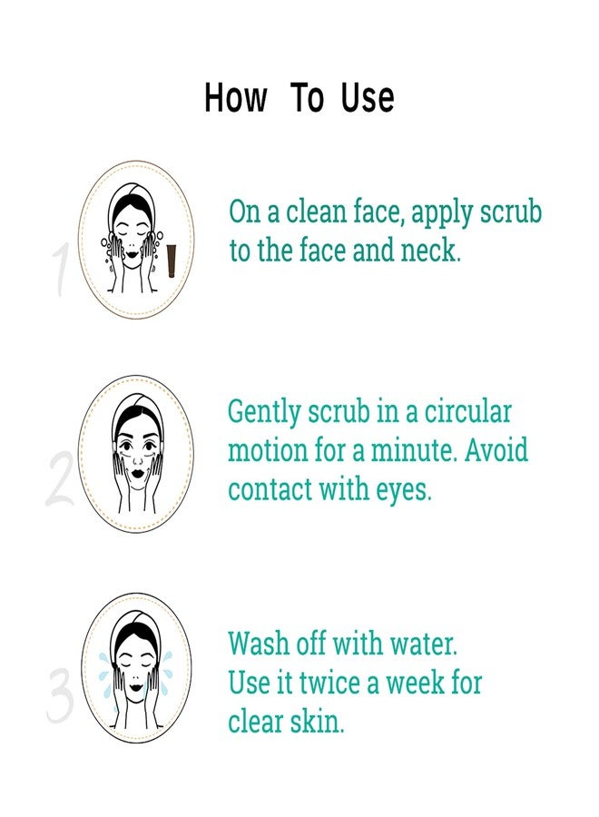 MCaffeine مقشر وجه قهوة ميلكي برو من mCaffeine - منظف وجه لبشرة متألقة - غسول وجه يزيل السمرة والرؤوس السوداء - حليب لوز - لجميع أنواع البشرة - 2.6 أونصة - Image 5