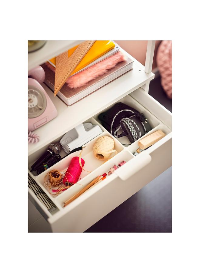 زبون مقبض، أبيض، 120 مم - Image 3