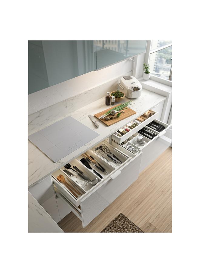 زبون مقبض، أبيض، 120 مم - Image 4