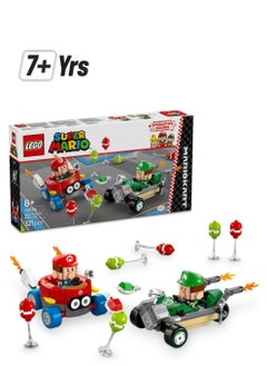 LEGO LEGO Super Mario Kart – Baby Mario VS Baby Luigi 72034  - Image 1