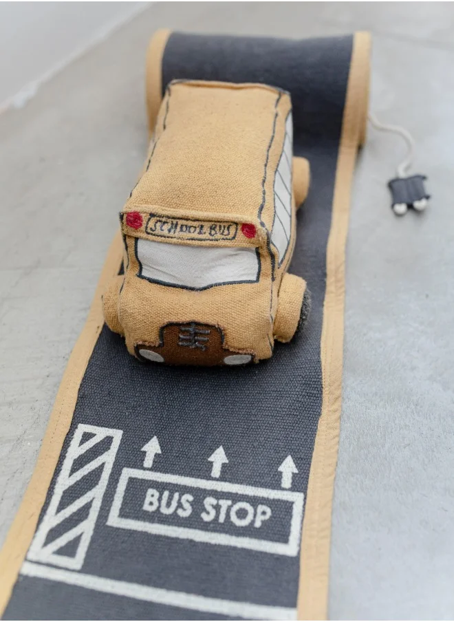 Lorena Canals Soft toy Ride & Roll School Bus