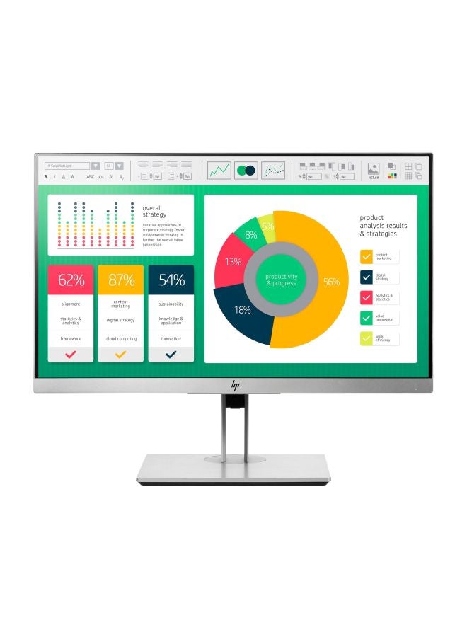 HP شاشة عرض LED بدقة كاملة الوضوح مقاس 21.5 بوصة - Image 1