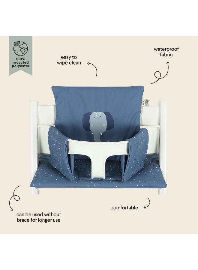 Waterproof High Chair Cushion - Mrs. Elephant